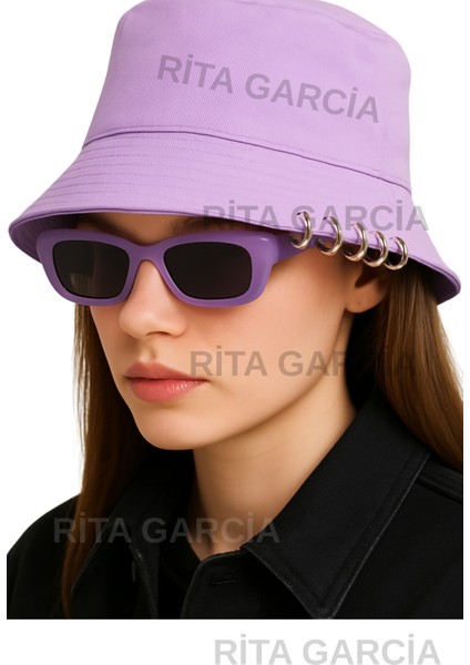 Çengelli Piercingli Kova Bucket Şapka