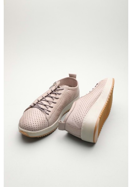 Hakiki Deri Günlük Rahat Fermuarlı Yazlık Ayakkabı ZX.2403 - Gri - 39 Gri fiyatları