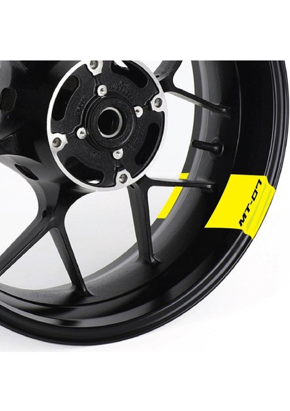 Yamaha MT07 Motorsiklet Jant Detay Sticker