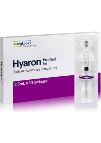 Hyaron Gençlik Aşı Serum / 2.5ml*1 Adet Şırınga Krem Hediye