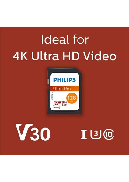 128GB Sd Kart | Ultra Pro | V30 – Uhs-I U3 – 4K Performansı modelleri