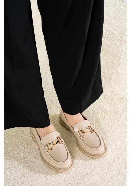 Tokalı Kadın Günlük Kadın Loafer