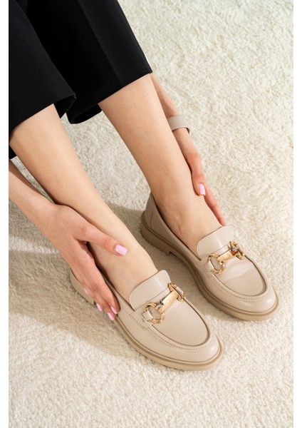 Tokalı Kadın Günlük Kadın Loafer
