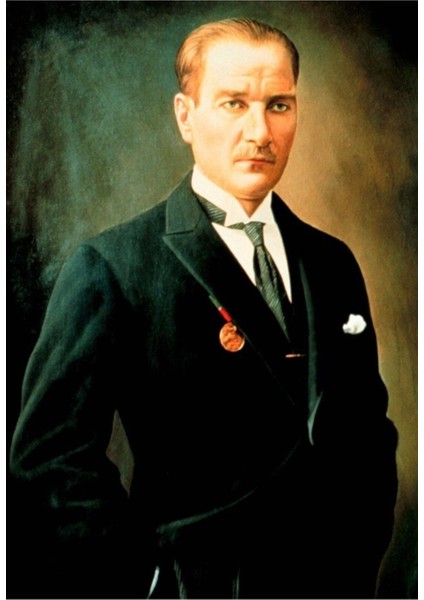 Ygs Consept Dekoratif Atatürk Dikey Mdf Tablo 33*48