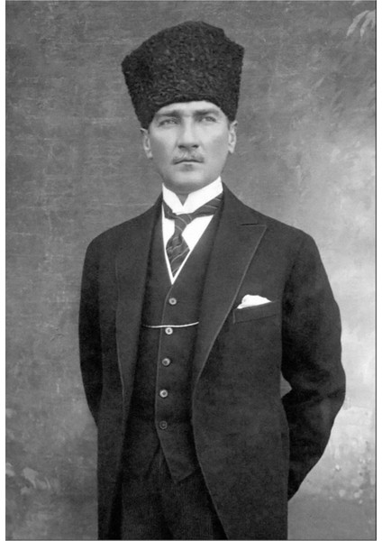 Ygs Consept Dekoratif Atatürk Dikey Mdf Tablo 33*48