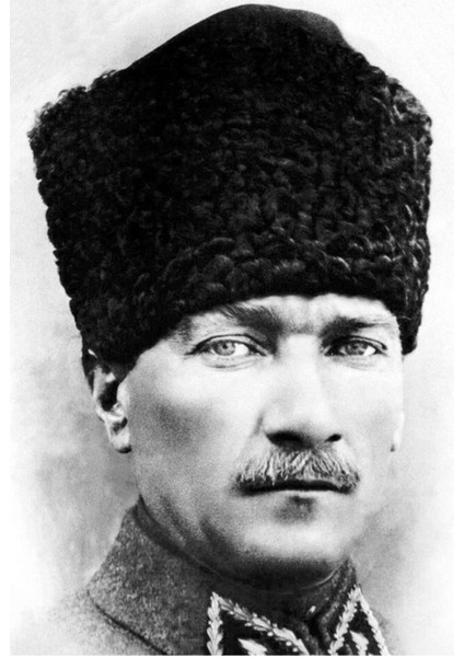 Ygs Consept Dekoratif Atatürk Dikey Mdf Tablo 33*48