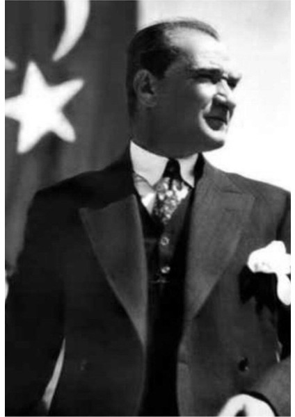Ygs Consept Dekoratif Atatürk Dikey Mdf Tablo 33*48