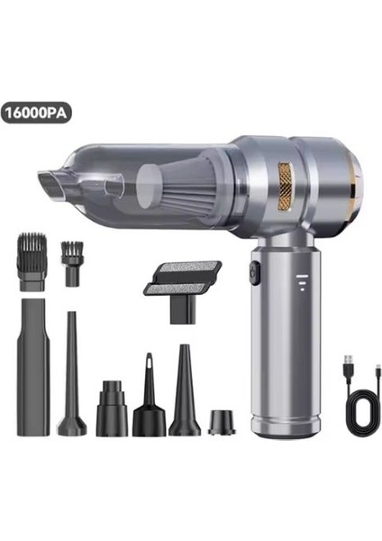 Suıtu ST-6659 Plus Kablosuz Şarj Edilebilir Araba Ev El Süpürgesi