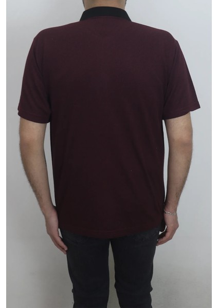 Fistan Store Erkek Desenli Klasik Kesim Rahat Kalıp Tek Cepli Polo Yaka Tişört modelleri