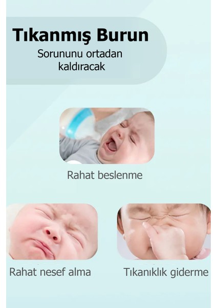 ESP-923 Bebek ve Çocuk Burun Temizleme Aspiratörü - Yenidoğan 0-10 Yaş fırsatları