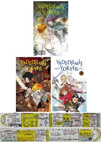 Vadedilmiş Yokyer 15-16-17. Ciltler Manga Seti + Mat. Öğreten Cetve