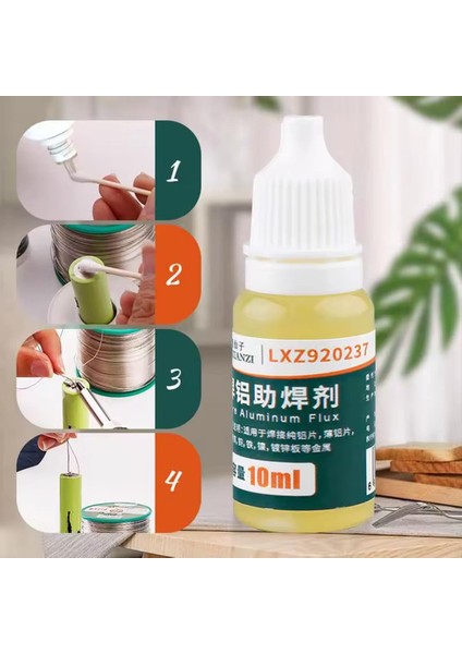 Powermaster Sıvı Lehim Flux Pastası 10ML Paslanmaz Çelik Nikel Alüminyum Bakır