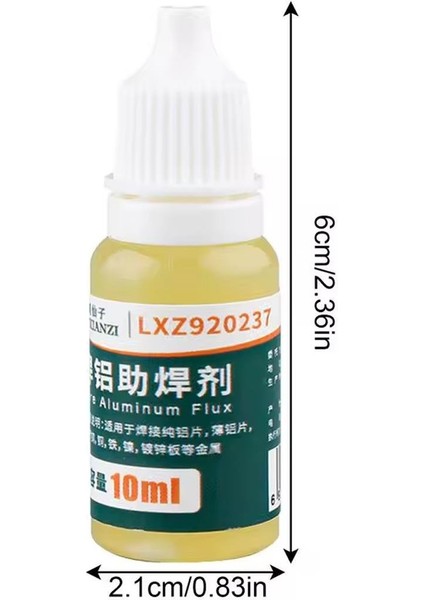 Powermaster Sıvı Lehim Flux Pastası 10ML Paslanmaz Çelik Nikel Alüminyum Bakır