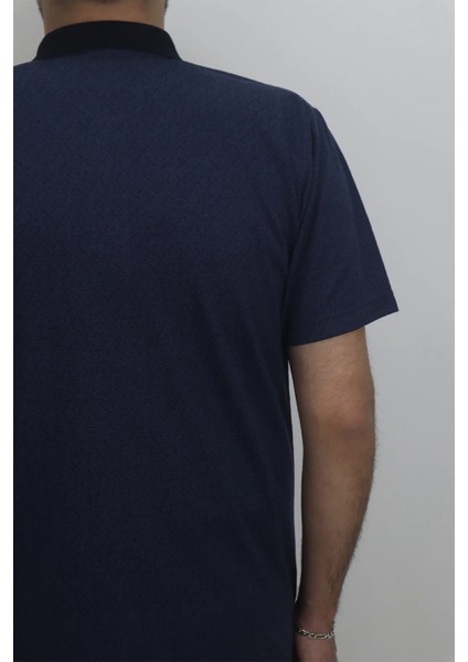 Fistan Store Erkek Desenli Klasik Kesim Rahat Kalıp Tek Cepli Polo Yaka Tişört fırsatları