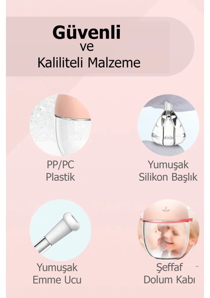 ESP-923 Bebek ve Çocuk Burun Temizleme Aspiratörü - Yenidoğan 0-10 Yaş modelleri