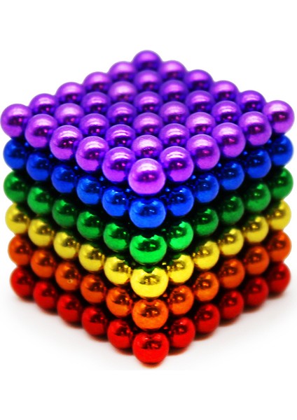 Büro Ev Ofis Çocuk Hediyesi Için Zeka Oyunu 216PARÇA Yapboz Mıknatıs Küp Seti