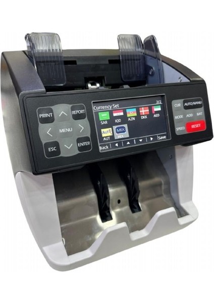 NX-900 2 Cis Para Sayma Makinası 20 Ülke
