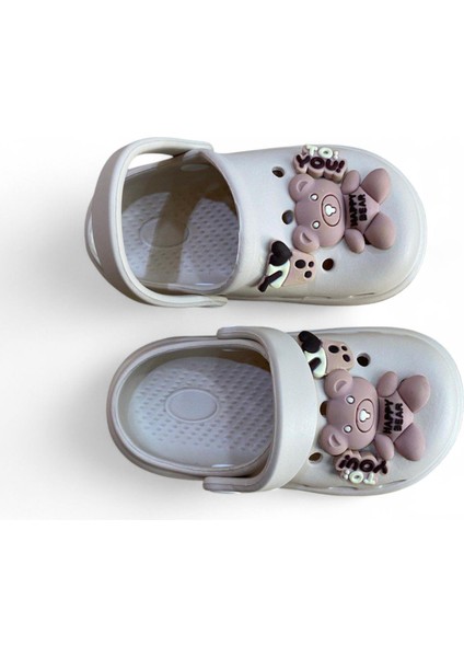 Çocuk Cros Terlik Bahçe Terliği Plaj Sahil Banyo Terliği 22-23-24-25 Numara Bebe Mavisi fırsatları