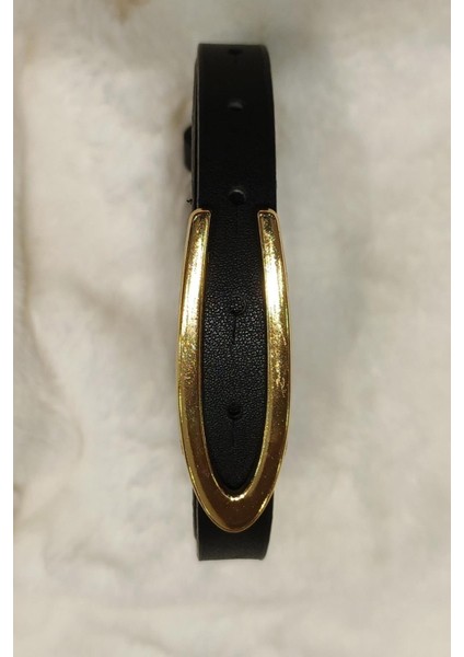 Verau Tokalı Kemer Siyah