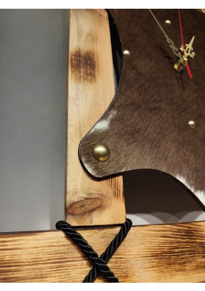 Hakiki Deri & Ahşap Duvar Saati fiyatları