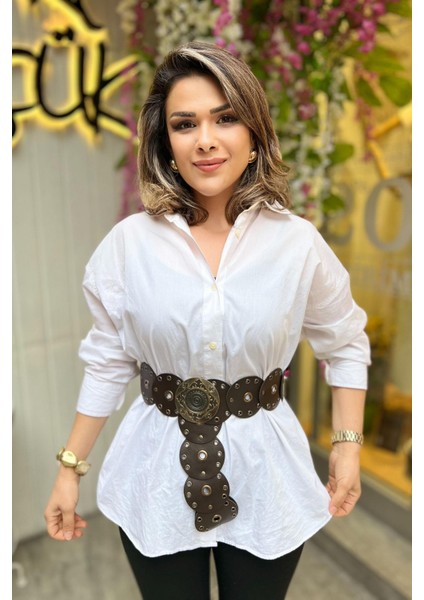 Zımbalı Kovboy Kemer Acı Kahve fırsatları
