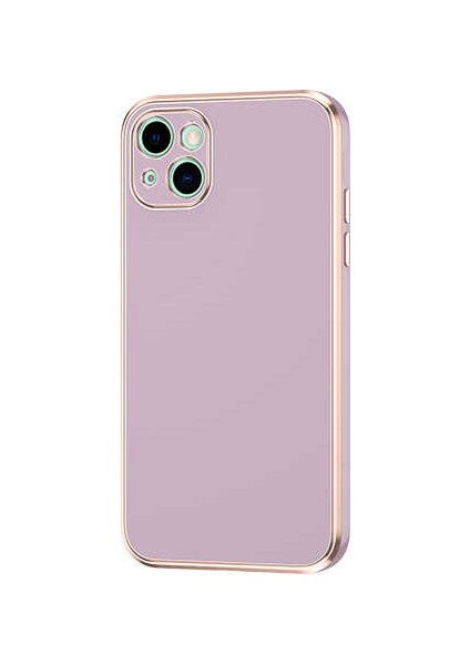 iPhone 13 Kılıf Tkdr Bark Kapak-Lila