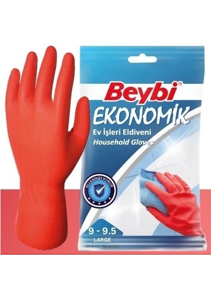 Temizlik ve Bulaşık Eldiveni L 9 - 9. 5