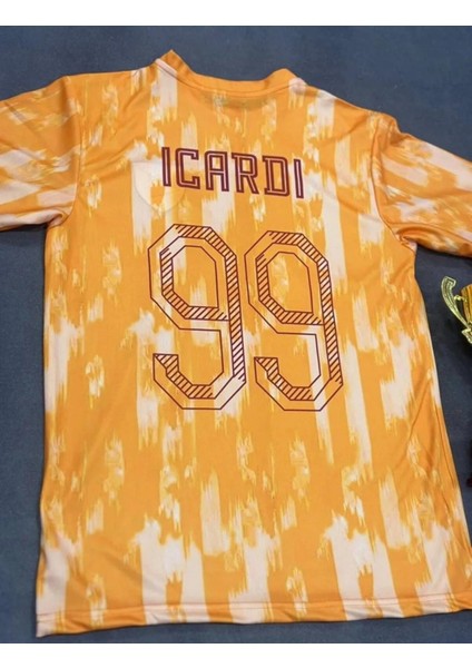 Gâlatâsarâ Aslan Temalı Mauro Icardi Özel Tasarım Yetişkin FORMASI-İM01