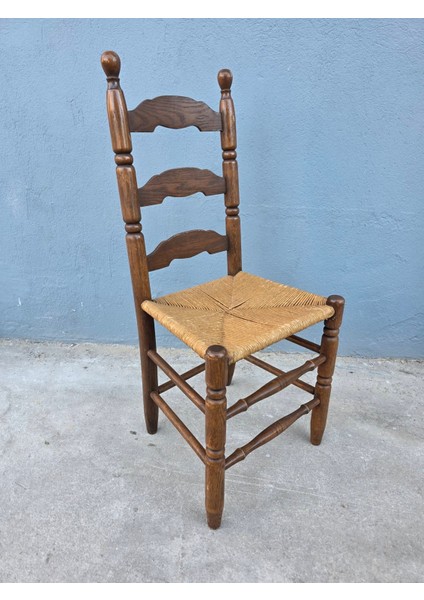 Vintage Masif Ahşap Sandalye (1 Adet) AC05 fiyatları
