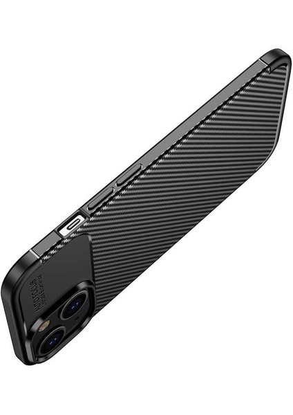 iPhone 14 Uyumlu Tkdr Negro Silikon Kapak-Siyah
