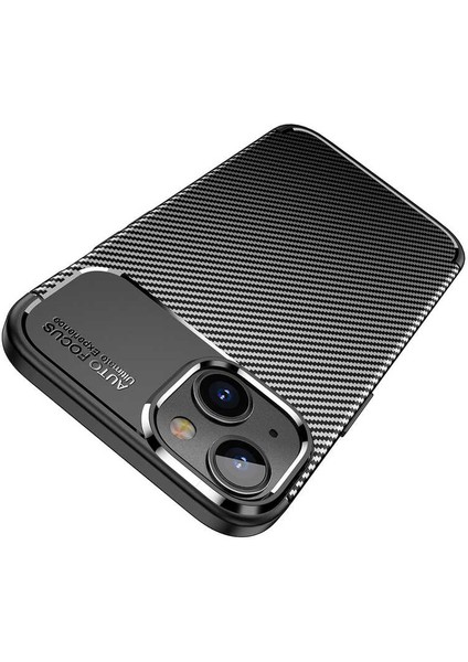 iPhone 14 Uyumlu Tkdr Negro Silikon Kapak-Siyah