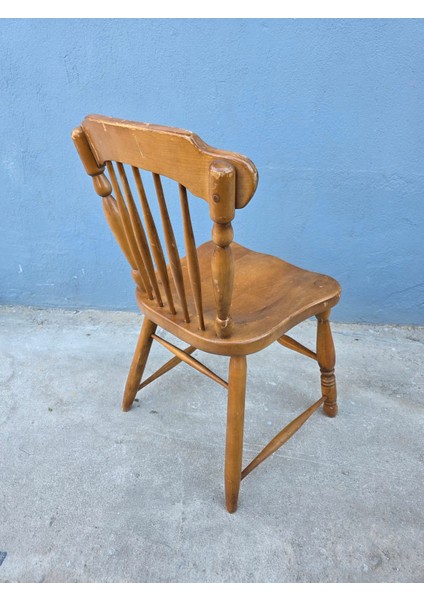 Vintage Masif Ahşap Sandalye (1 Adet) AC08 fiyatları