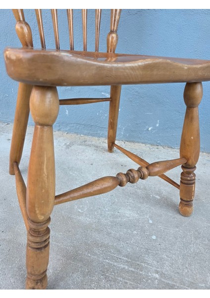 Vintage Masif Ahşap Sandalye (1 Adet) AC08 indirimleri