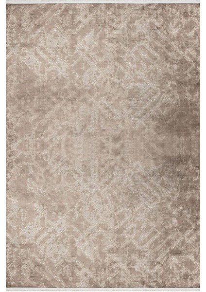 Luxess Cotton 1076 Vizon Hav Toz Vermez Salon Halısı Kesme Halı Yolluk