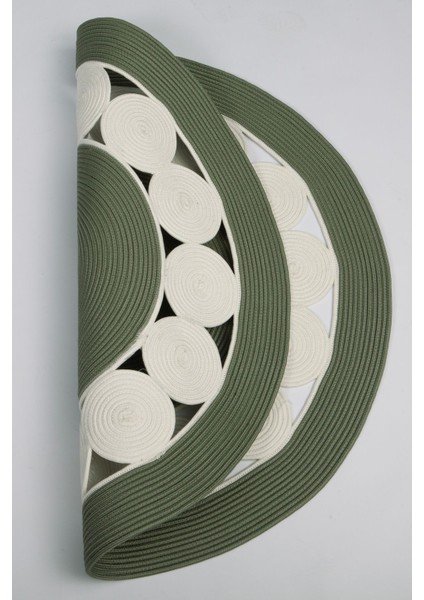 Reygon Ege 3 Haki Daire Dekoratif El Örgüsü Kilim Yolluk Halı fiyatları