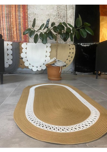 Reygon Ege 29 Jüt Dekoratif El Örgüsü Kilim Yolluk Halı