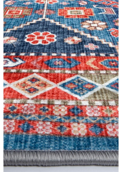 Türkmen Gloria Klasik TD1854 Halı Kilim Kaymaz Taban Yıkanabilir Salon Mutfak Kesme Yolluk modelleri