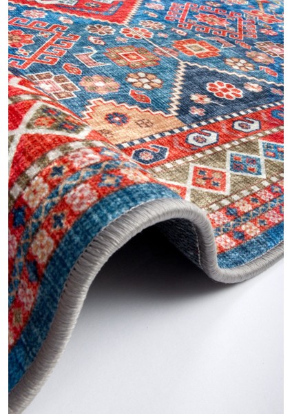 Türkmen Gloria Klasik TD1854 Halı Kilim Kaymaz Taban Yıkanabilir Salon Mutfak Kesme Yolluk fırsatları