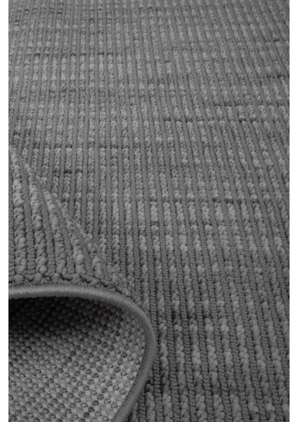 Enti Piana 1105 Gri Halı Kilim Kaymaz Taban Yıkanabilir Salon Mutfak Kesme Yolluk fırsatları