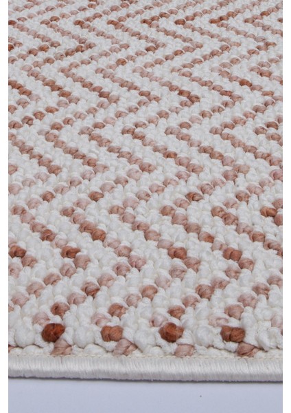 Enti Piana 1110 Taba Halı Kilim Kaymaz Taban Yıkanabilir Salon Mutfak Kesme Yolluk modelleri