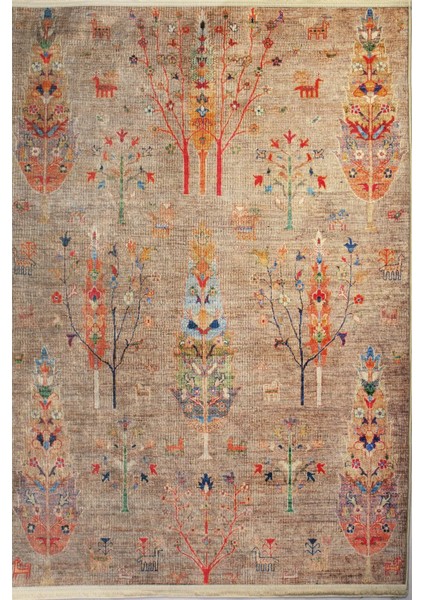 Türkmen Gloria TD1119 Halı Kilim Kaymaz Taban Yıkanabilir Salon Mutfak Kesme Yolluk
