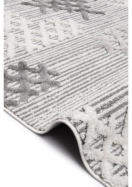 Enti Step 2205 Gri Hav Toz Vermez Yumuşak Dokulu Mutfak Koridor Oturma Grubu Halı fırsatları