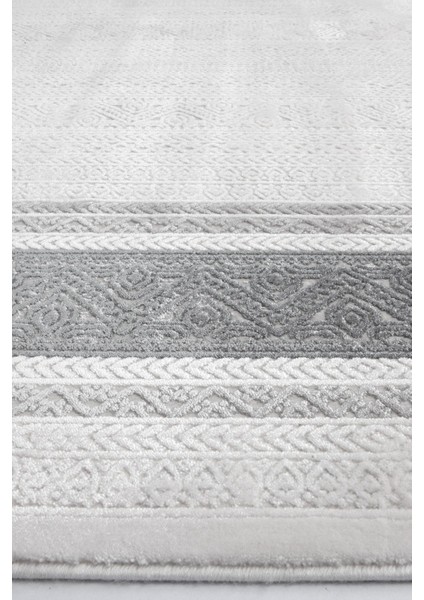 Luxess Valeria 1074 Gri Halı Kilim Kaymaz Taban Yıkanabilir Salon Mutfak Kesme Yolluk modelleri