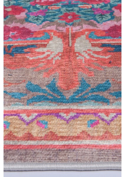 Türkmen Gloria TD727 Halı Kilim Kaymaz Taban Yıkanabilir Salon Mutfak Kesme Yolluk modelleri