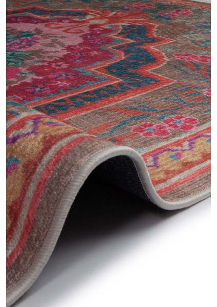 Türkmen Gloria TD727 Halı Kilim Kaymaz Taban Yıkanabilir Salon Mutfak Kesme Yolluk indirimleri
