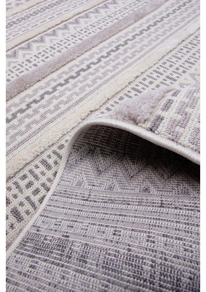 Enti Step 2207 Gri Hav Toz Vermez Yumuşak Dokulu Mutfak Koridor Oturma Grubu Halı indirimleri