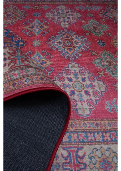 Türkmen Gloria TD734 Halı Kilim Kaymaz Taban Yıkanabilir Salon Mutfak Kesme Yolluk fırsatları