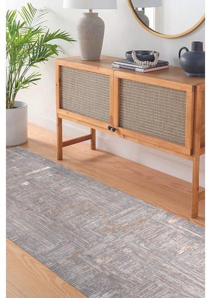 Madrid 1005 Gold Halı Kilim Kaymaz Taban Salon Mutfak Kesme Yolluk Makine Halısı