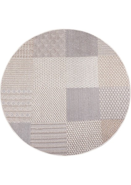 Enti Bonn 8806 Krem Daire Iskandinav Halı Salon Halısı Kesme Halı Yolluk fiyatları