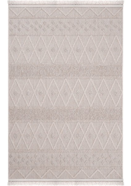 Seyran Loopy 620 Krem - Bej Halı Ince Mutfak Kilim Salon Kesme Halı Yolluk Koridor Halısı